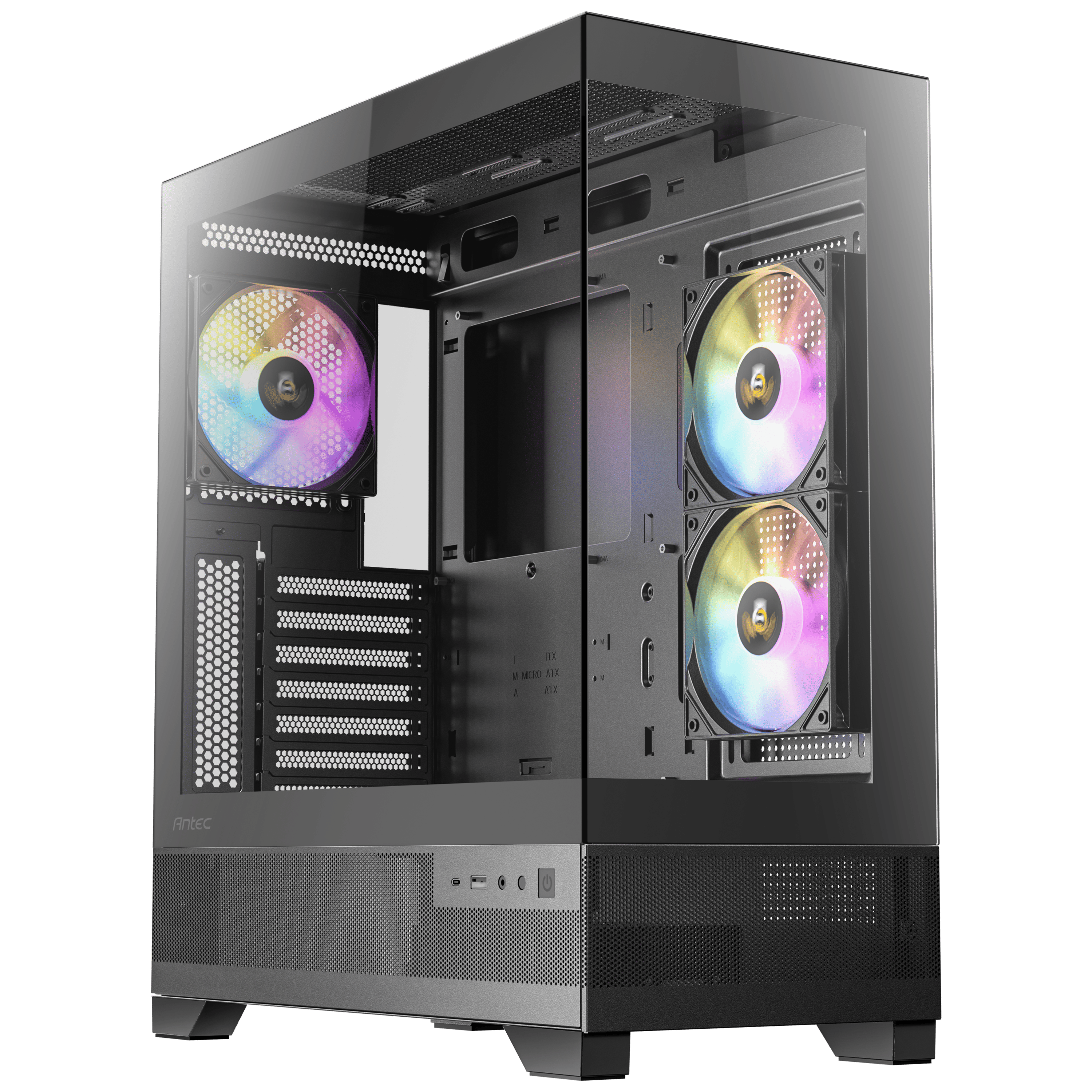 Antec CX700 ARGB Noir Noir - Boîtier PC Antec - grosbill.com - 1