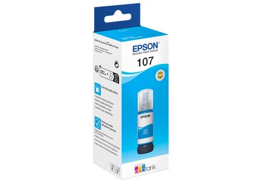 Epson Ink/107 EcoTank CY ink bottle - Achat / Vente Consommable imprimante sur grosbill.com - 2