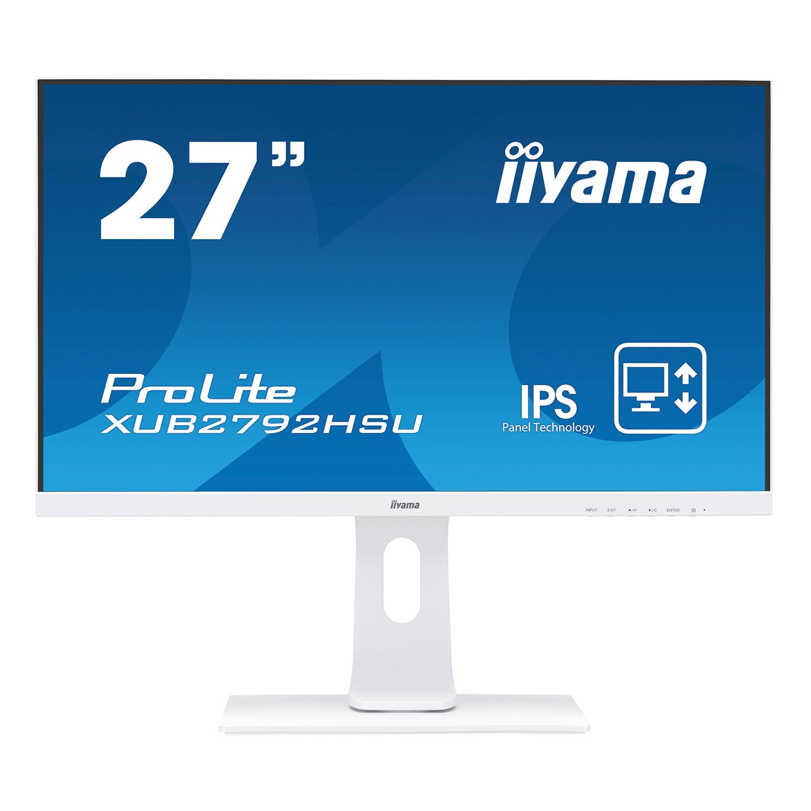 Iiyama 27"  XUB2792HSU-W1 -- - Ecran PC Iiyama - grosbill.com - 0