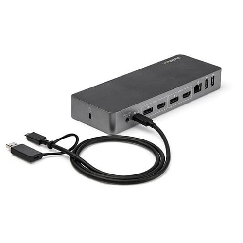 Dock USB-C USB 3.0 - Dual 4K - 100W PD - Achat / Vente sur grosbill.com - 9