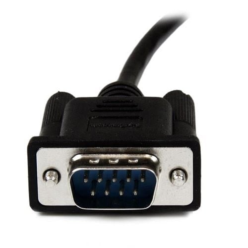 1m Black DB9 RS232 Null Modem Cable F/M - Achat / Vente sur grosbill.com - 4