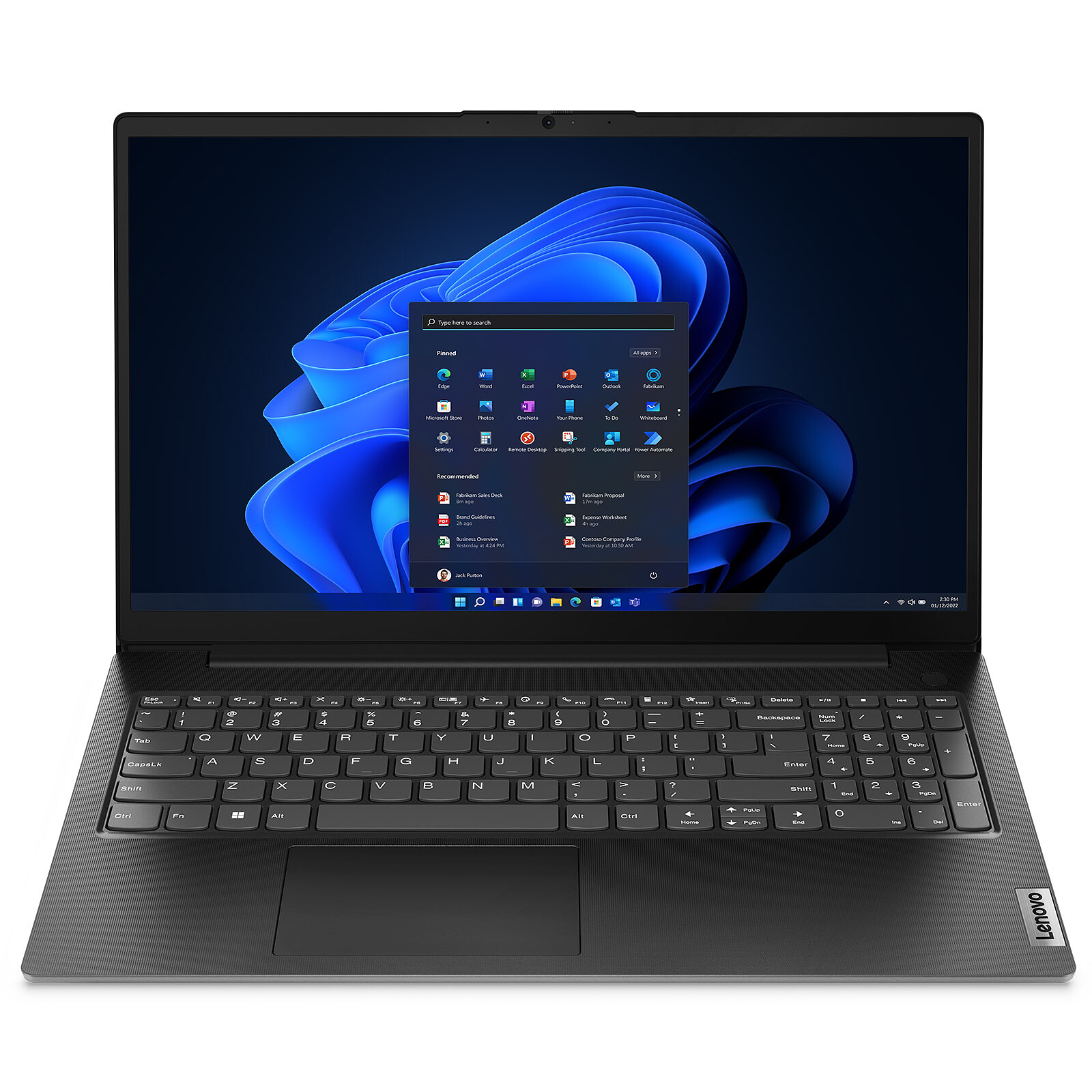 image produit Lenovo V15 - 15.6" FHD i5-13420H 8Go 256Go W11 Grosbill