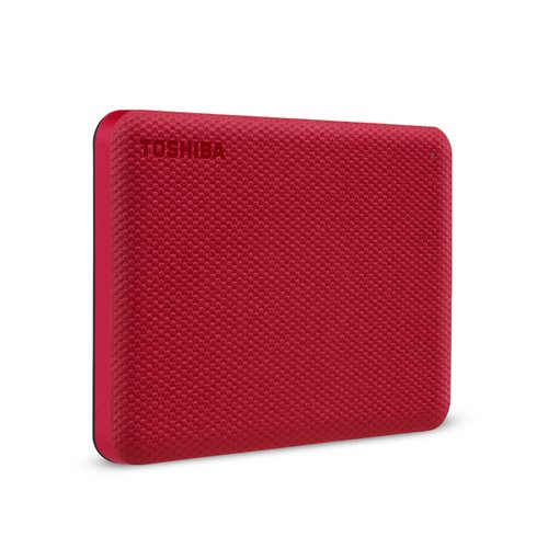 TOSHIBA Canvio Advance 4To 2.5p External Hard Drive USB 3.2 Gen1 Red - Achat / Vente sur grosbill.com - 3