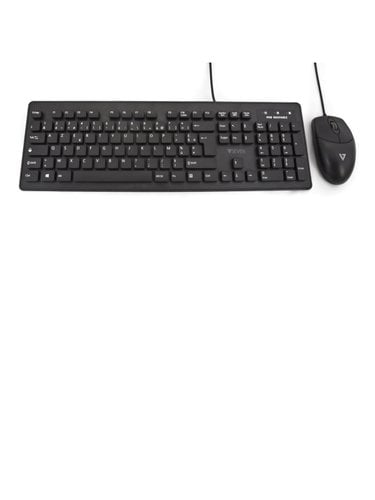 Ensemble clavier et souris antimicrobien lavable, USB, optique, IP68Spec, étanche Noir - Achat / Vente sur grosbill.com - 2