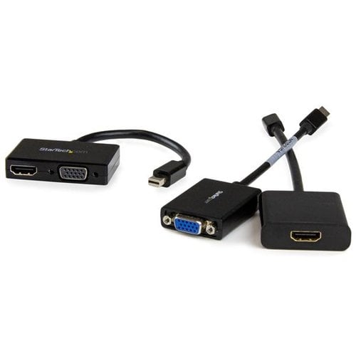 Travel A/V adapter: mDP to VGA/HDMI - Achat / Vente sur grosbill.com - 3