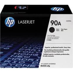 Toner Noir 90A 10000p - CE390A pour imprimante Laser HP - 0