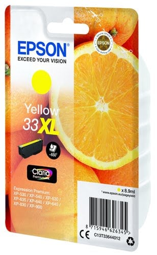 Epson - Jaune - C13T33644012 - Achat / Vente Consommable imprimante sur grosbill.com - 3