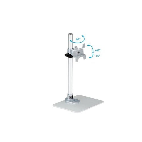 Single Monitor Stand - Silver - Achat / Vente sur grosbill.com - 3