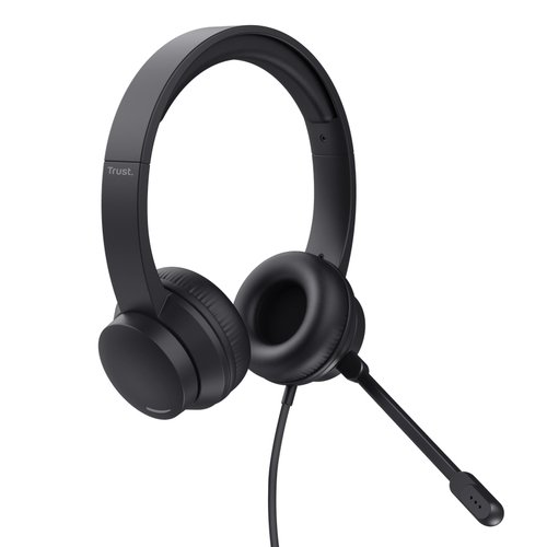 Trust AYDA Stereo Noir - Micro-casque - grosbill.com - 1