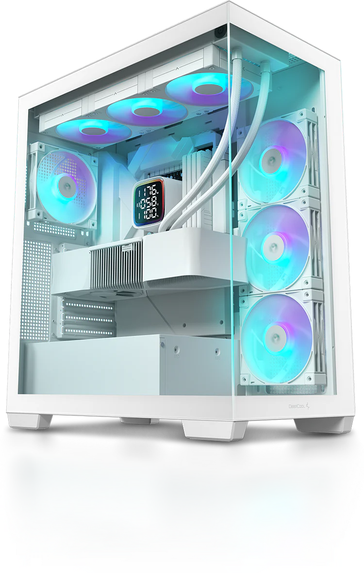 Deepcool MT/SansAlim/ATX Blanc - Boîtier PC Deepcool - grosbill.com - 0