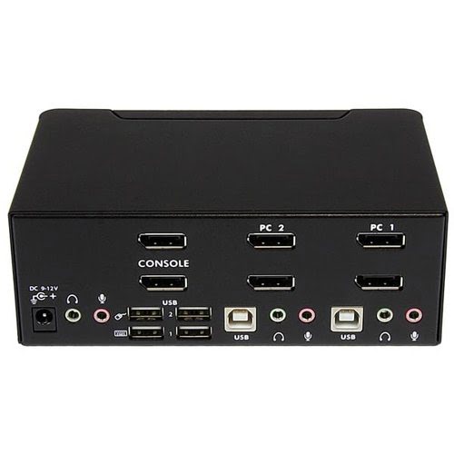 KVM DisplayPort Dual Monitor 2 Port 4K - Achat / Vente sur grosbill.com - 2