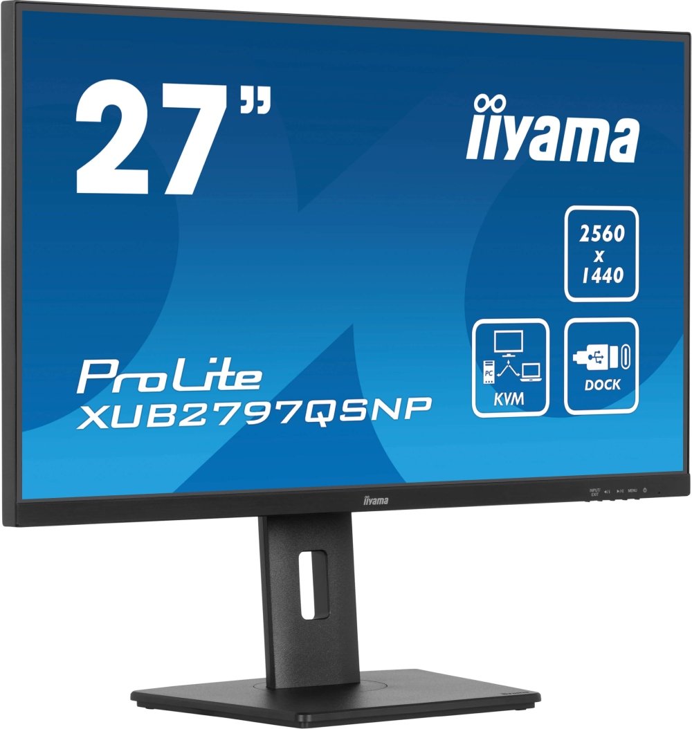 Iiyama 27"  XUB2797QSNP-B1 - Ecran PC Iiyama - grosbill.com - 2