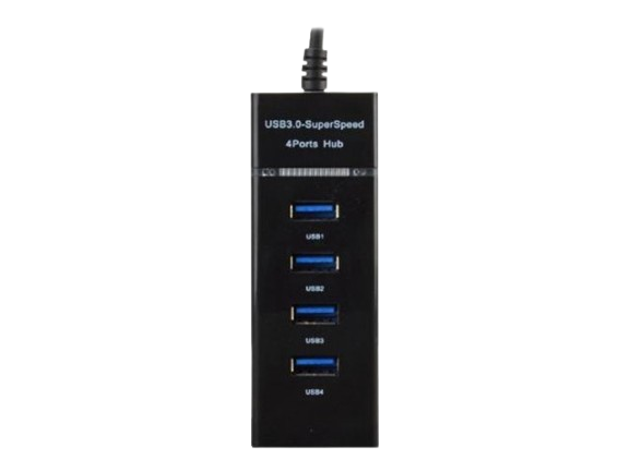 MCL Samar USB-C 4 ports USB 3.0 - Hub MCL Samar - grosbill.com - 1