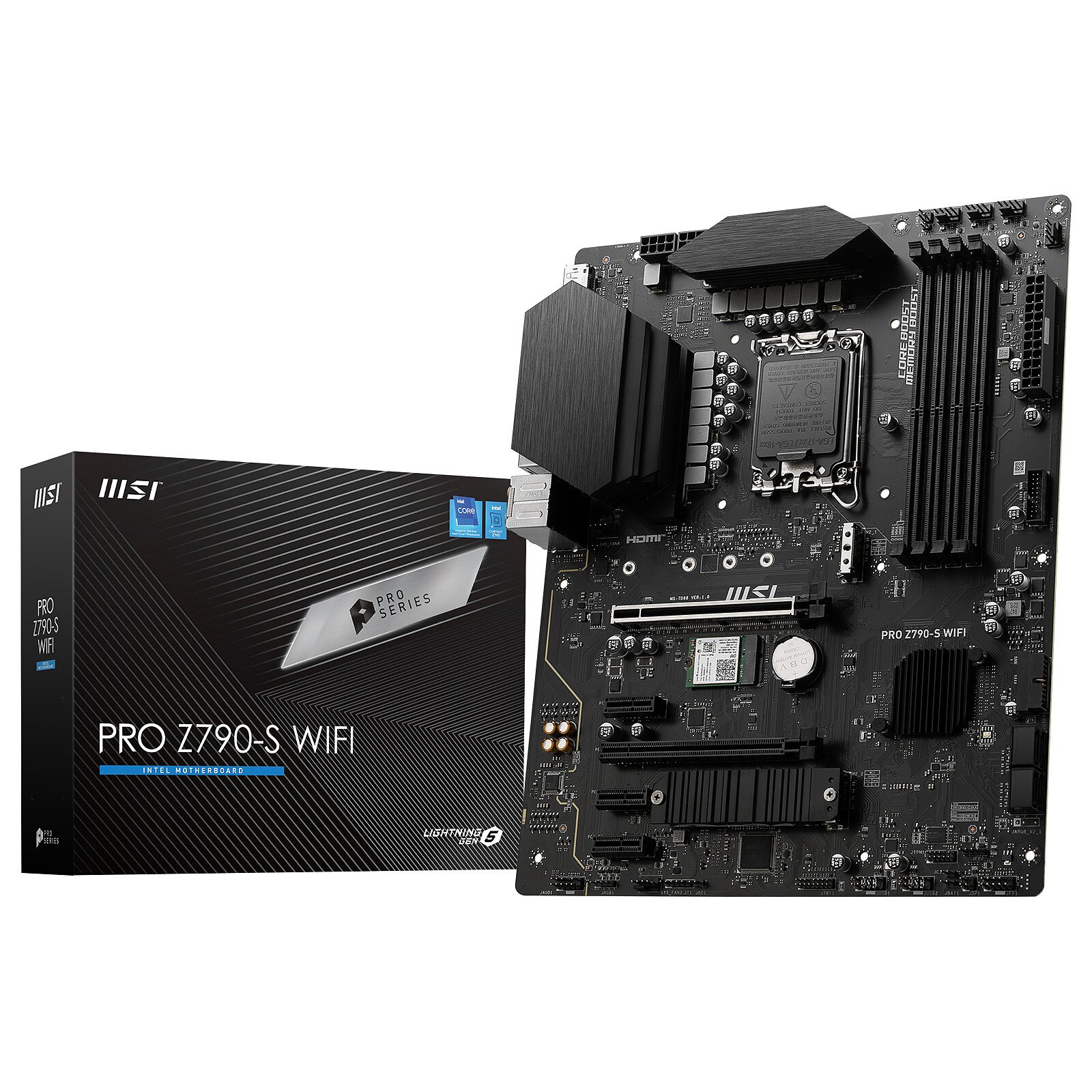 MSI PRO Z790-S WIFI ATX  - Carte mère MSI - grosbill.com - 0