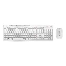 image produit Logitech MK295 Silent Wireless Combo WHITE Grosbill