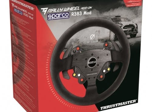 ThrustMaster  RALLY WHEEL Add-On Sparco R383 (4060085) - Achat / Vente Volant PC sur grosbill.com - 1