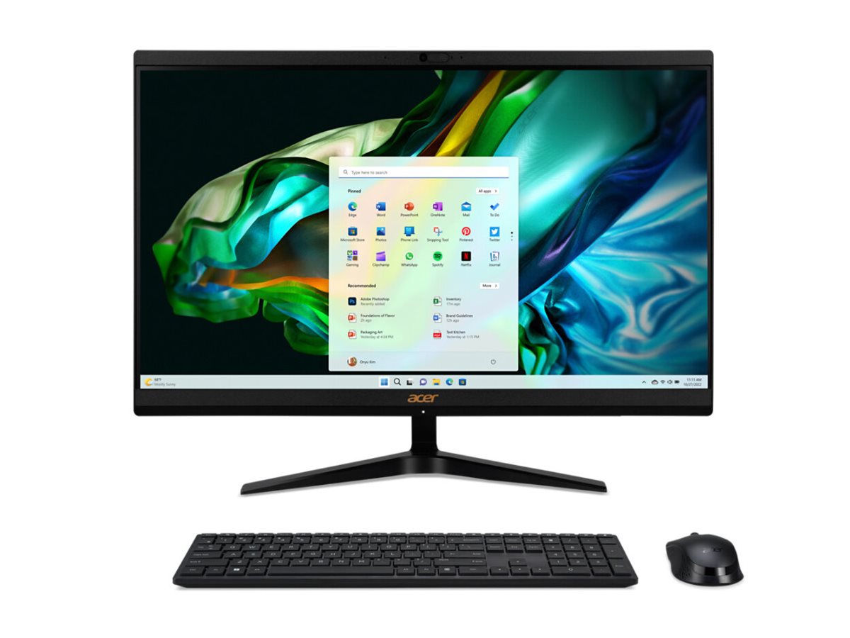 Acer Aspire C 24 C24-1800 - All-In-One PC/MAC Acer - grosbill.com - 1