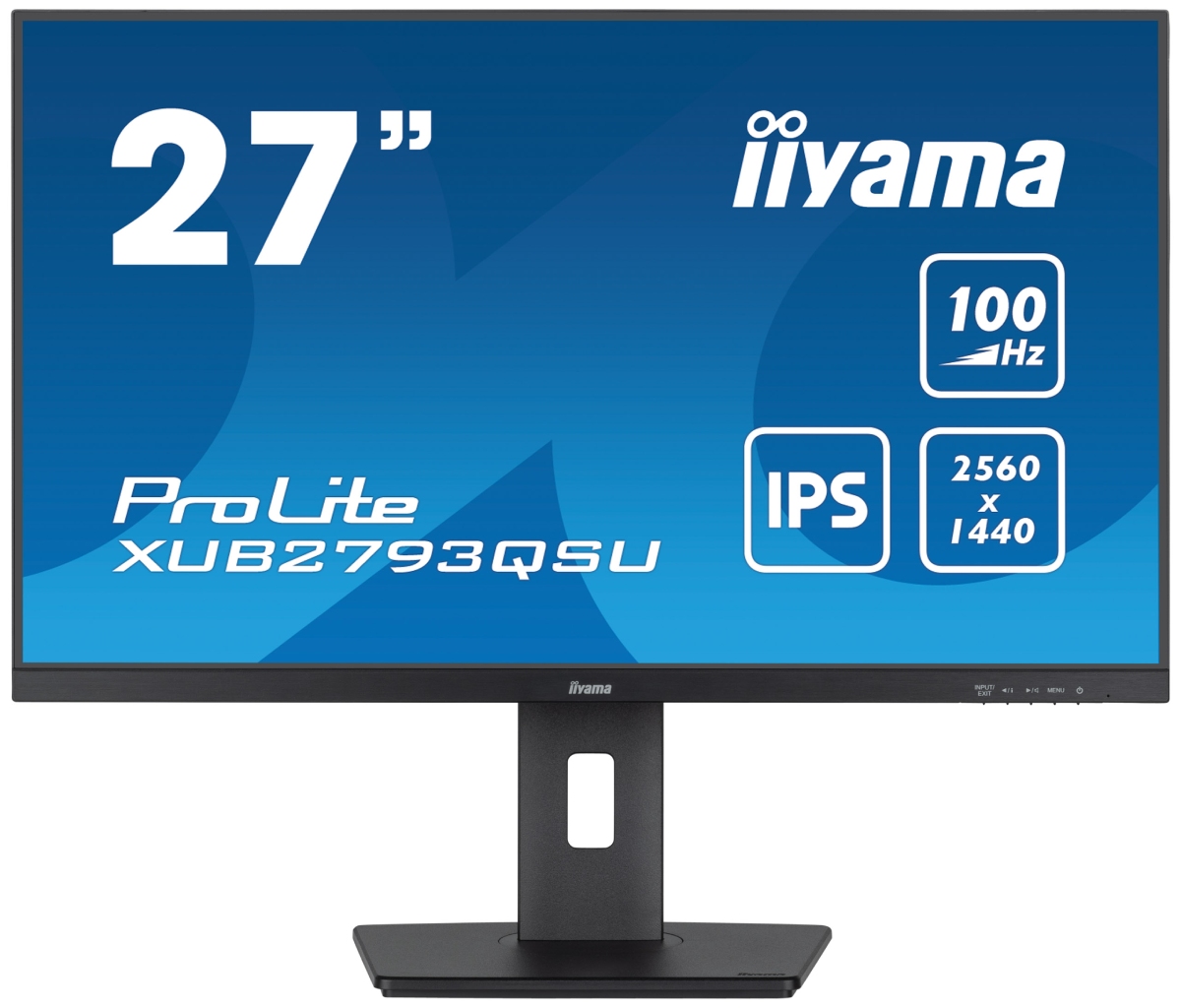 Iiyama 27"  XUB2793QSU-B6-ES - Ecran PC Iiyama - grosbill.com - 0