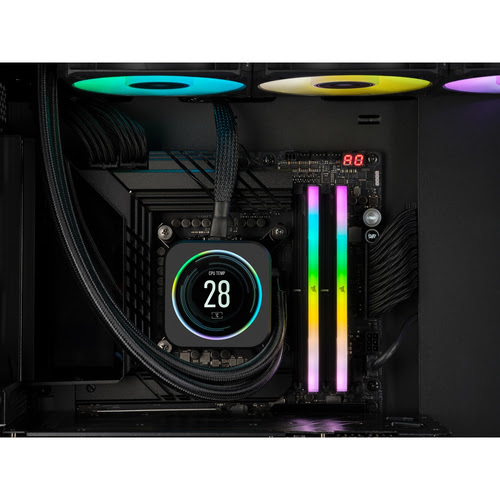 Corsair Vengeance RGB 32Go (2x16Go) DDR5 6000MHz - Mémoire PC Corsair sur grosbill.com - 6