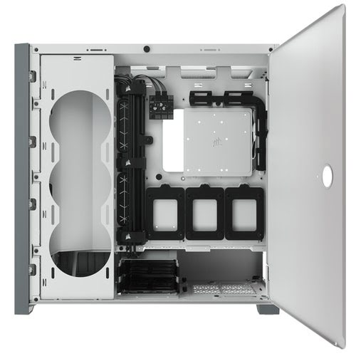 Corsair MT/Sans Alim/ATX Blanc - Boîtier PC Corsair - grosbill.com - 10