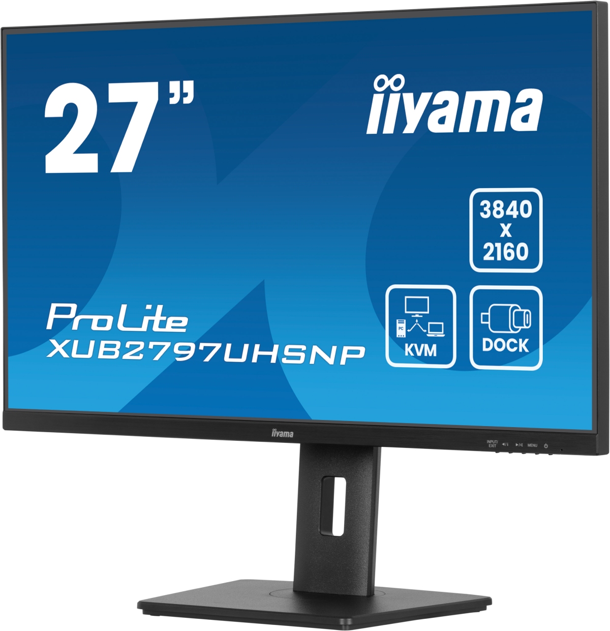 Iiyama 27"  XUB2797UHSNP-B1 - Ecran PC Iiyama - grosbill.com - 3