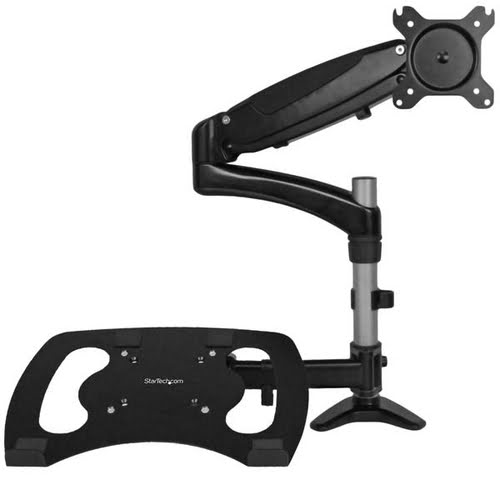 Single-Monitor Arm with Laptop Stand - Achat / Vente sur grosbill.com - 1