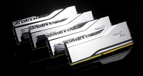 G.Skill Trident Z5 Royal Argent 32Go (2x16Go) DDR5 6400MHz - Mémoire PC G.Skill sur grosbill.com - 5