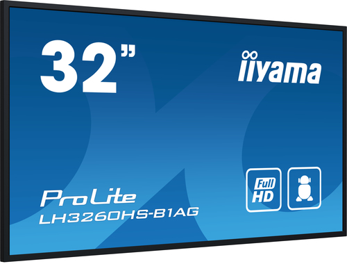 Iiyama LH3260HS-B1AG (LH3260HS-B1AG) - Achat / Vente Affichage dynamique sur grosbill.com - 1