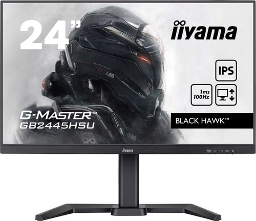 Iiyama 24"  GB2445HSU-B2 - Ecran PC Iiyama - grosbill.com - 0