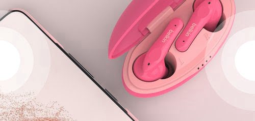 BELKIN NANO TRUE WIRELESS EARBUDS PINK - Achat / Vente sur grosbill.com - 8