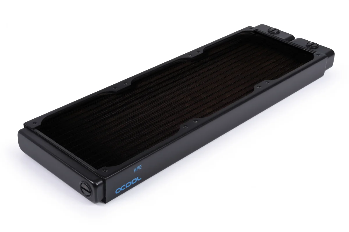 Alphacool Radiateur HPE-30 Cuivre - 360mm Blanc - Watercooling - 1