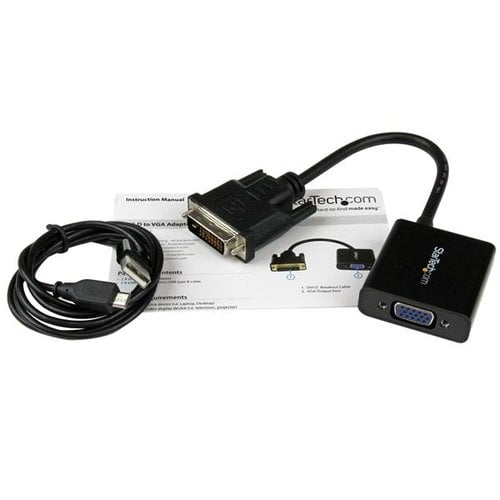 DVI-D to VGA Active Adapter Converter - Achat / Vente sur grosbill.com - 3