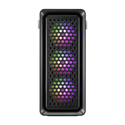 FSP CUT593A RGB Noir sans alim/E-ATX/Verre trempé Noir - Boîtier PC - 2