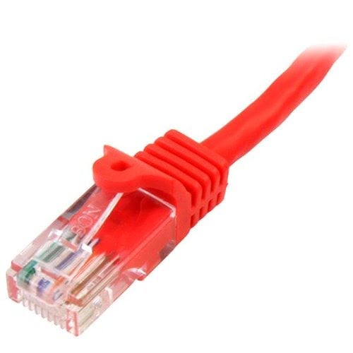 5m Red Snagless Cat5e Patch Cable - Achat / Vente sur grosbill.com - 1