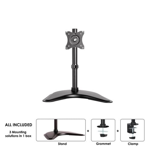 Desk Mount 10-30" Tilt/Rotate/Swivel BLK - Achat / Vente sur grosbill.com - 1