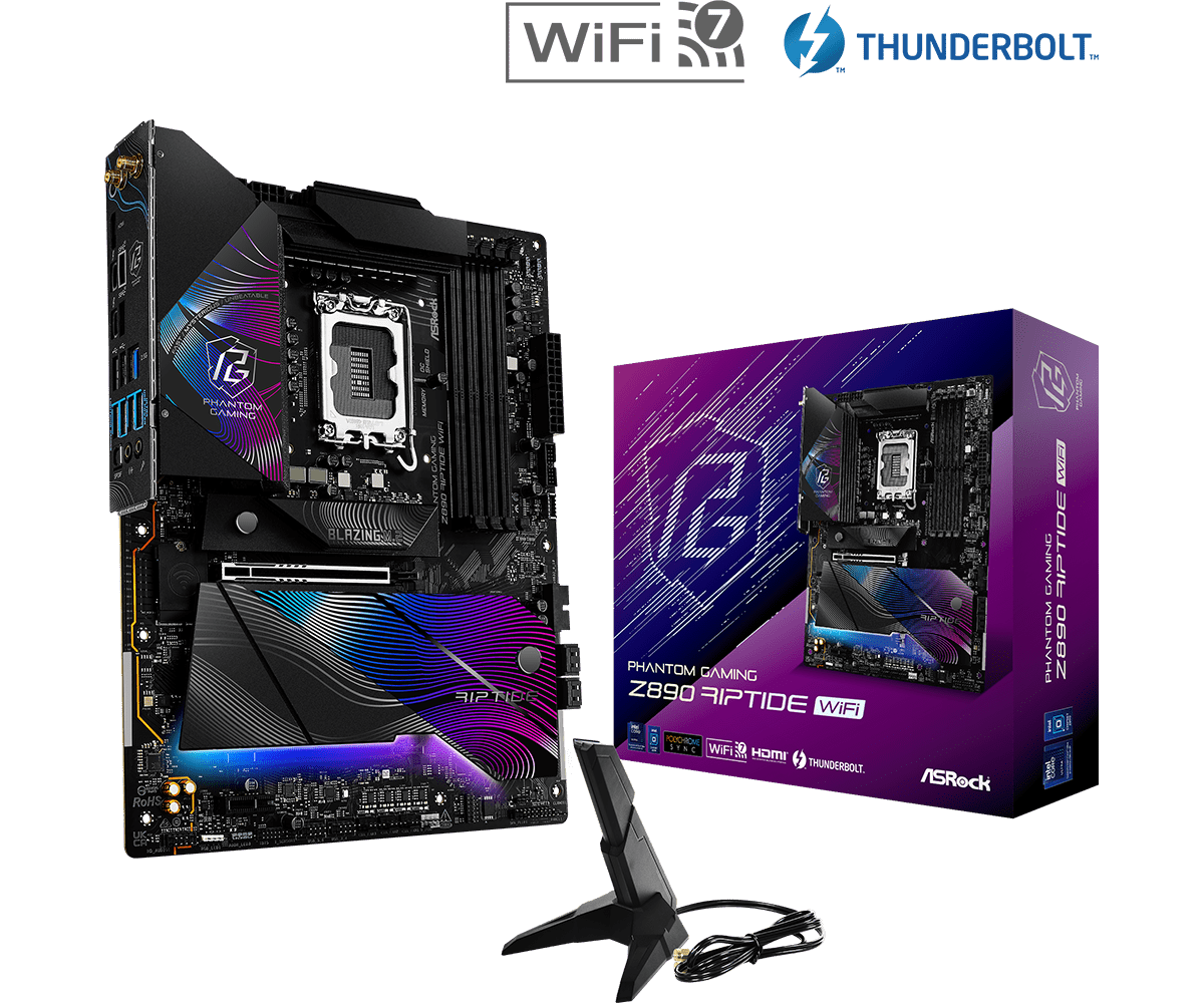 ASRock Z890 RIPTIDE WIFI ATX  - Carte mère ASRock - grosbill.com - 0