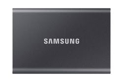 Disque SSD externe Samsung T7 USB 3.2 2 To Gris Grosbill