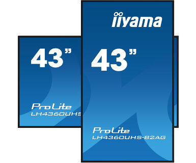 Iiyama 27"  LH4360UHS-B2AG - Ecran PC Iiyama - grosbill.com - 0