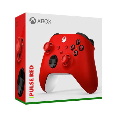 Microsoft XBOX Wireless Controller, fÃ¼r Xbox One / Series S/X / PC - Pulse Red  (QAU-00012) - Achat / Vente sur grosbill.com - 8