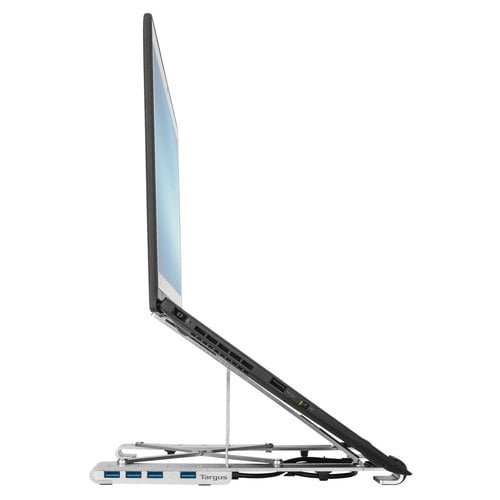 Targus Portable Stand+USB-A Hub Silver - Achat / Vente sur grosbill.com - 8