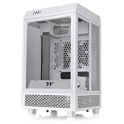 image produit Thermaltake The Tower 100 White - mT/Sans Alim/Mini-ITX Grosbill