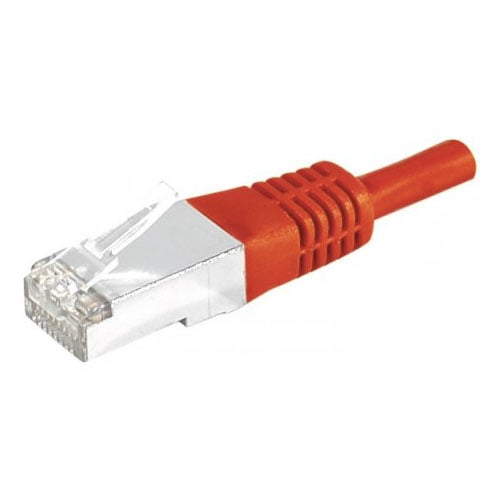  Cordon RJ45 Cat 6, S/FTP Rouge