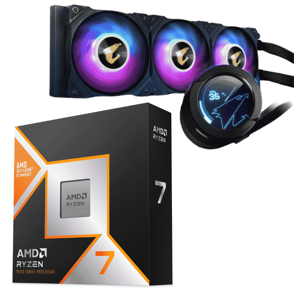 Bundle Ryzen 7 9800X3D + WC WaterForce 360 - grosbill.com - 0