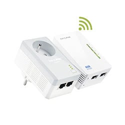 Adaptateur CPL TP-Link  TL-WPA4225KIT (500Mb) WiFi avec prise - Pack de 2 Grosbill