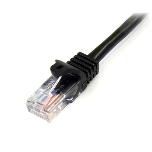 7m Black Snagless Cat5e Patch Cable - Achat / Vente sur grosbill.com - 1