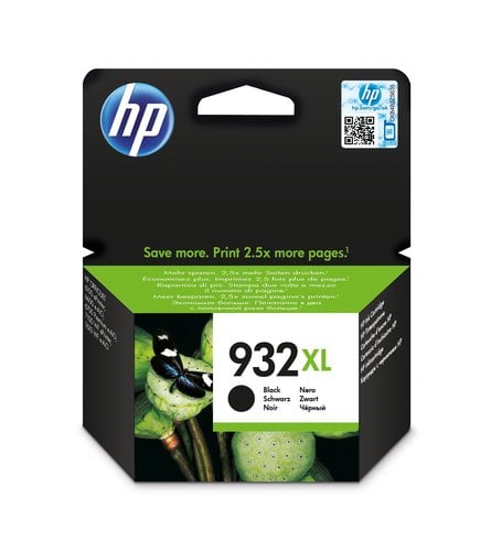 HP HP 932XL Black Officejet Ink Cartridge - Achat / Vente Consommable imprimante sur grosbill.com - 1