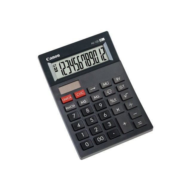 Canon  simple - AS-120 (4582B001) - Achat / Vente Calculatrice sur grosbill.com - 0