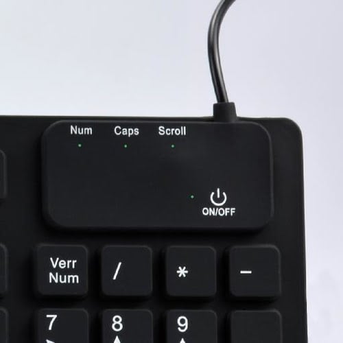 Wired waterproof silicone keyboard - Achat / Vente sur grosbill.com - 2