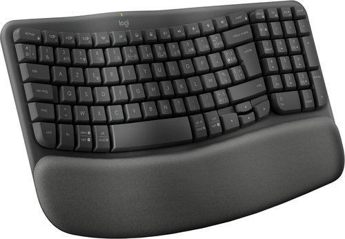 Logitech WAVE KEYSERGONOMIC KB GRAPHITE - Clavier PC Logitech - 1