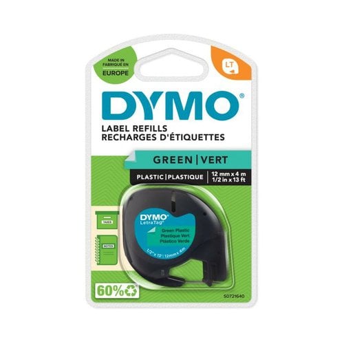 Dymo LETRATAG TAPE PLAST - Achat / Vente Consommable imprimante sur grosbill.com - 1